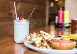 My Sister's Place Restaurant - Burger, Fries and Milkshake